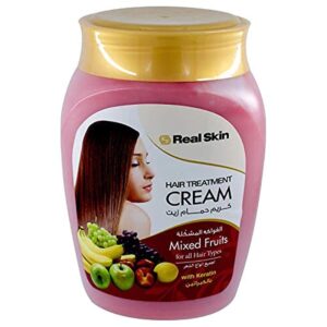 Real Skin Mixed Fruits Hair Treatment Cream, 1000 ml