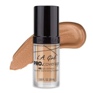 L.A. Girl Pro Coverage Liquid Foundation GLM 644 Natural