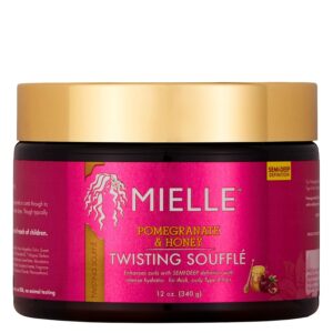 Mielle Organics Pomegranate & Honey Twisting Souffle, 12Oz